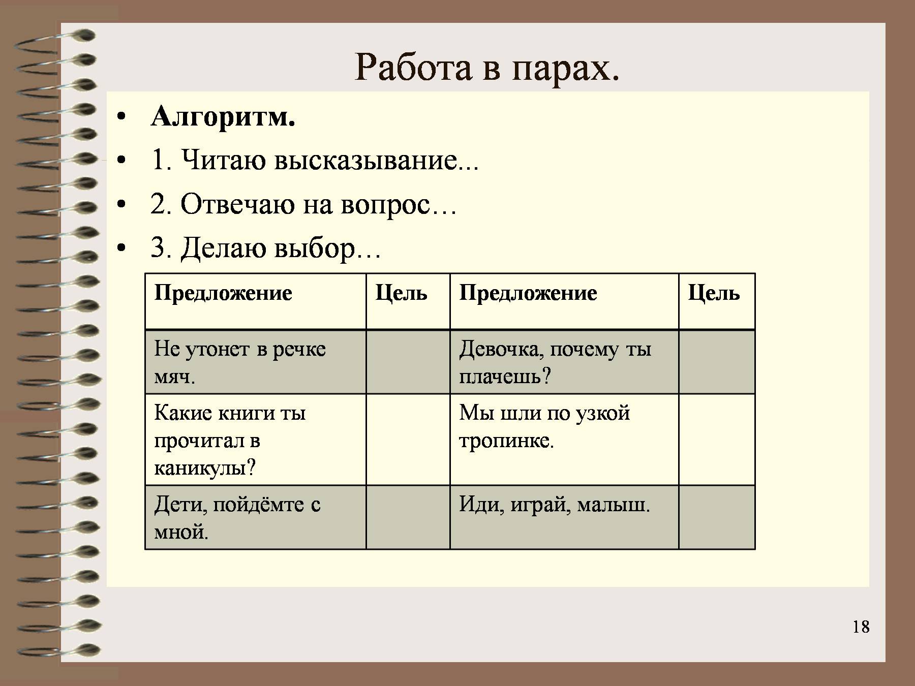 Составить предложение по схеме 5 класс русский
